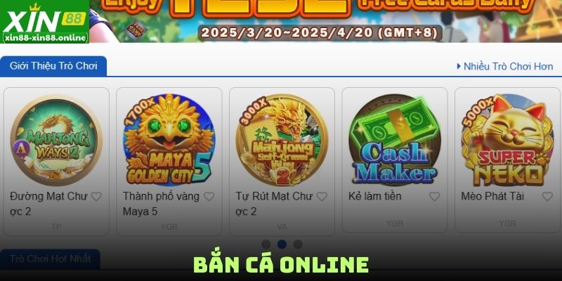 Bắn cá online