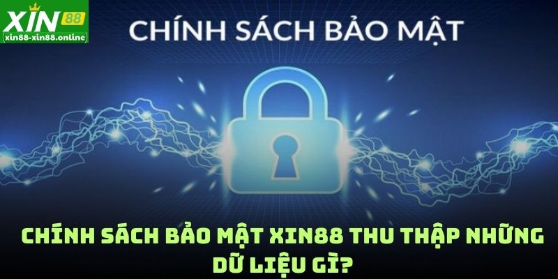 Chính sách bảo mật XIN88 thu thập những dữ liệu gì?