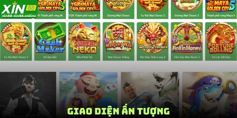 Giao diện ấn tượng