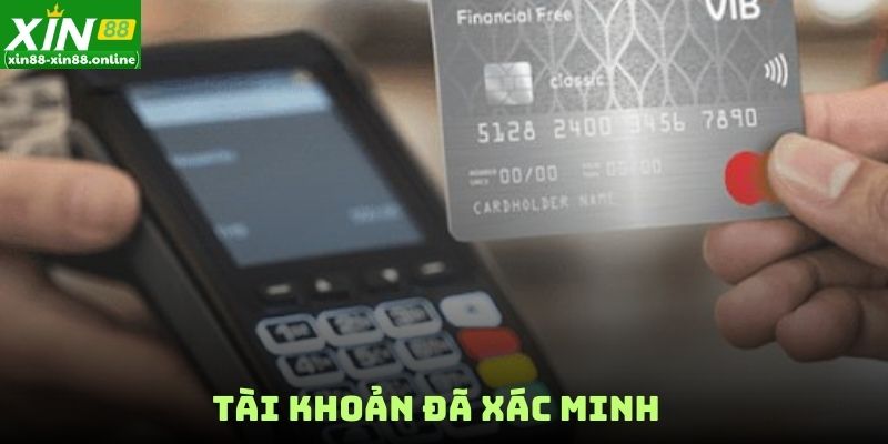 Tài khoản đã xác minh 